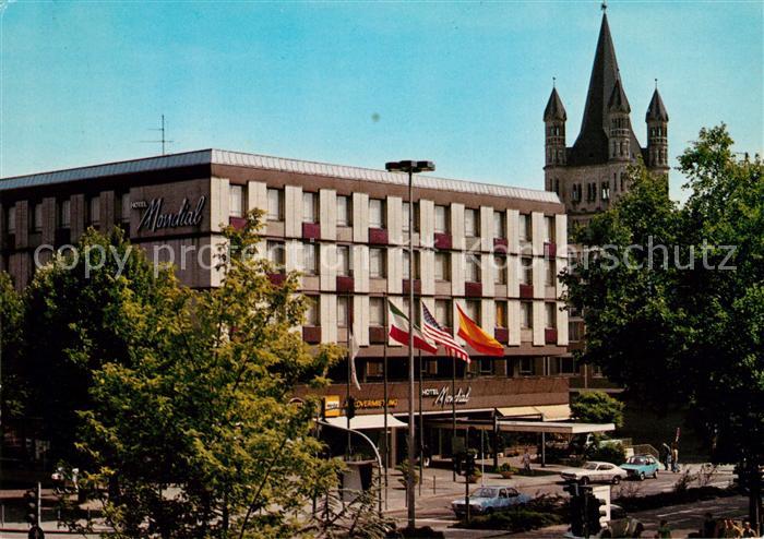Koeln Rhein Hotel Mondial