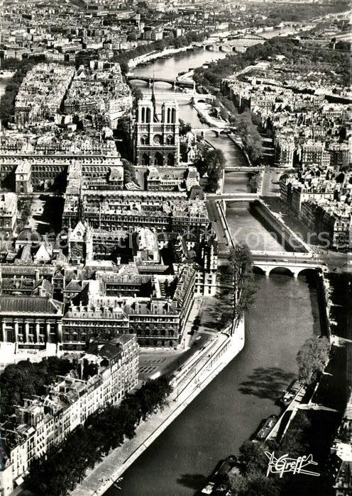 Paris Fliegeraufnahme Seine