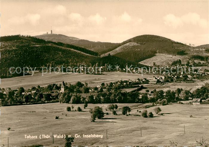 Tabarz Panorama Grosser Inselsberg