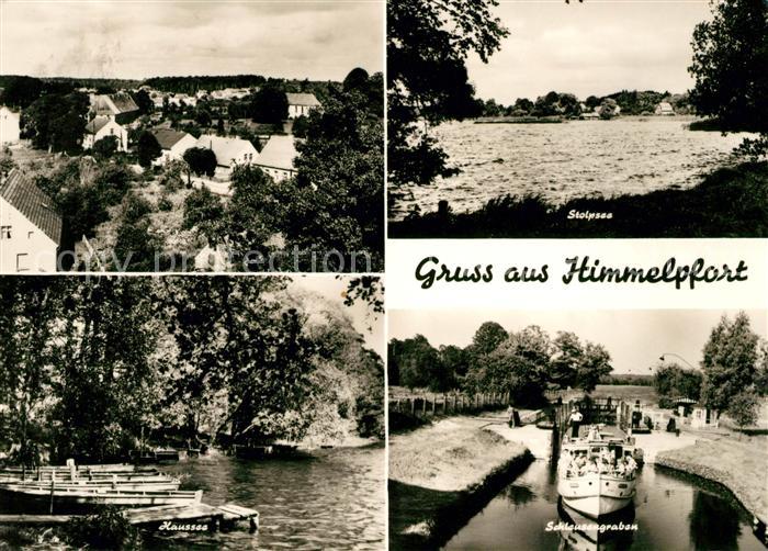 Himmelpfort Haussee Schleusengraben Stolpsee
