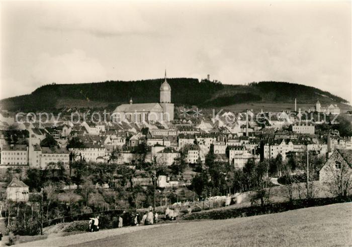 Annaberg-Buchholz Erzgebirge Panorama Poehlberg