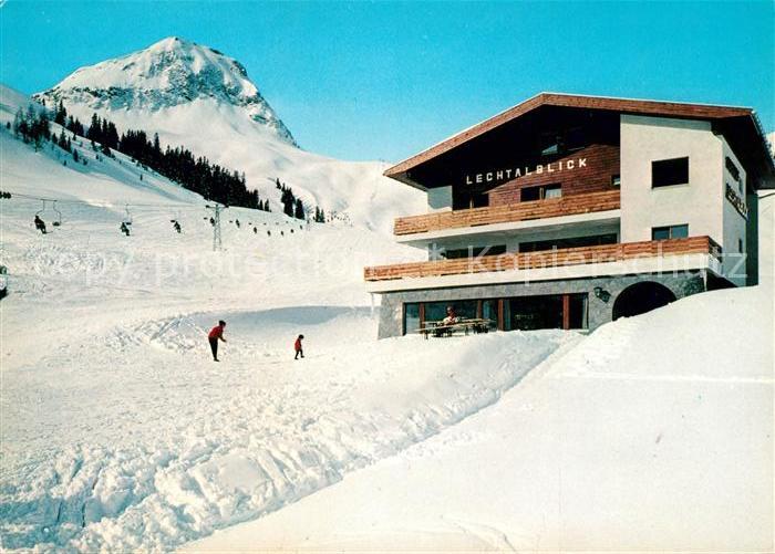 Warth Vorarlberg Hotel Pension Lechtalblick Winter
