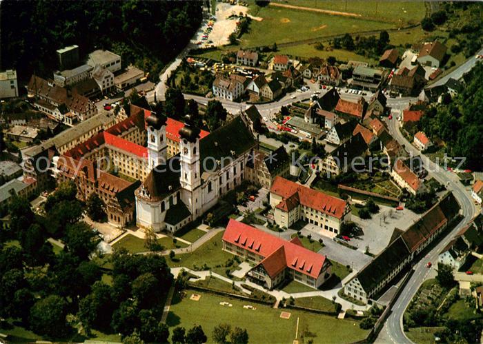 Zwiefalten Wuerttemberg Fliegeraufnahme Benediktinische Reichsabtei