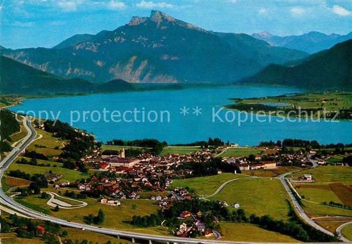 Mondsee Salzkammergut Schafberg Autobahn Salzburg Wien