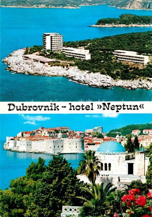 Dubrovnik Ragusa Hotel Neptun Kueste Altstadt