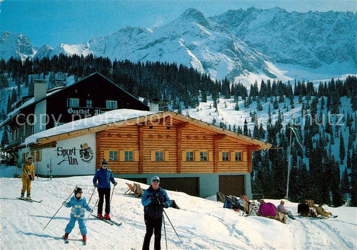 Ehrwald Tirol Gasthaus Alpengluehn Sportalm Mieminger Gebirge