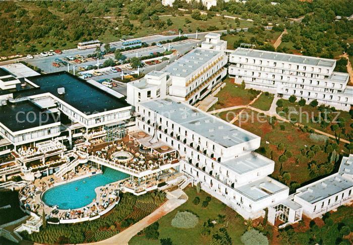 Porec Fliegeraufnahme Hotel Delfin