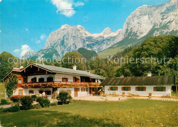 Ramsau Berchtesgaden Landhaus Hoesmader