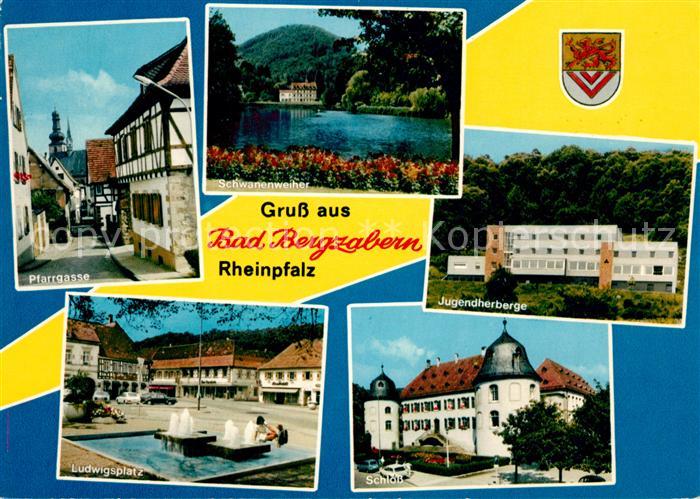 Bad Bergzabern Pfarrgasse Jugendherberge Schwanenweihe Schloss Ludwigsplatz
