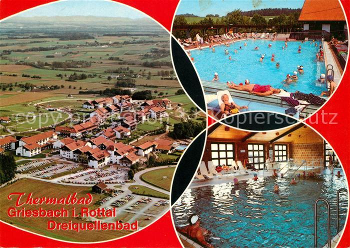 Griesbach Rottal Thermalbad Dreiquellenbad Fliegeraufnahme