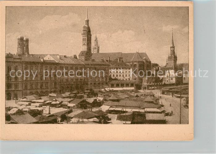 Muenchen Viktualienmarkt