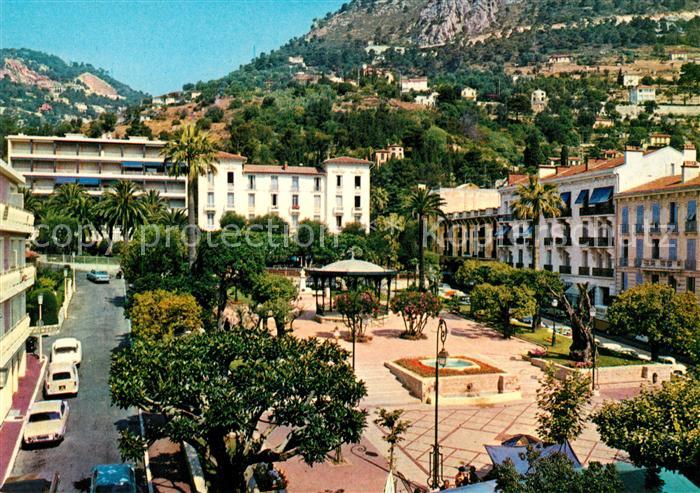 Beaulieu-sur-Mer La place du Marche