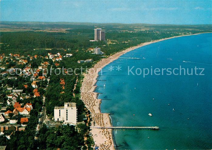 Timmendorfer Strand Fliegeraufnahme