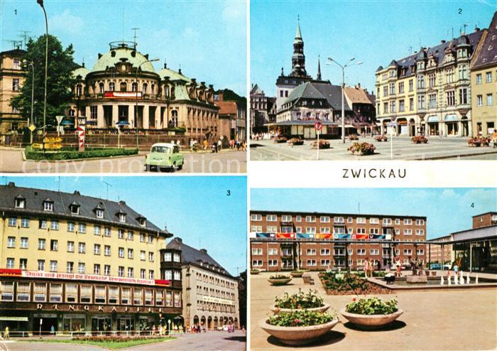 Zwickau Sachsen Milchbar Hauptmarkt Ringcafe Eckersbach