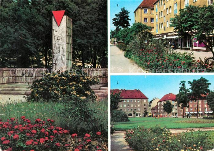 Niesky VVN Ehrenmal Strasse der Befreiung Zinssendorfplatz