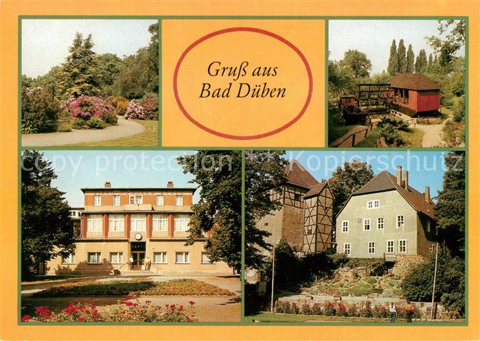 Bad Dueben Im Kurpark Schiffmuehle Eisenmoorbad Burg und Freilichtbuehne