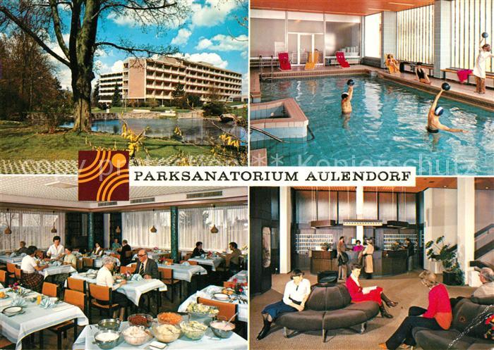 Aulendorf Parksanatorium Hallenbad Speisesaal Rezeption