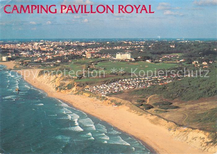 Bidart Camping Pavillon Royal Fliegeraufnahme