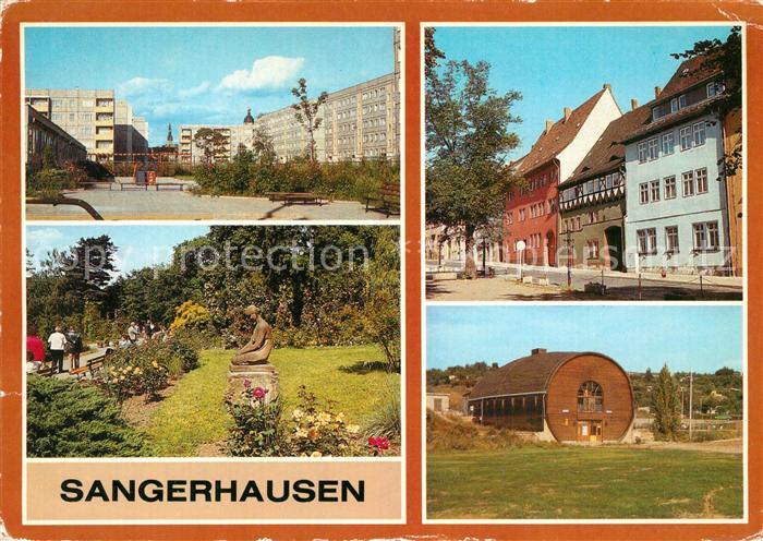 Sangerhausen Suedharz Feldstrasse Rosarium Markt Fassgaststaette