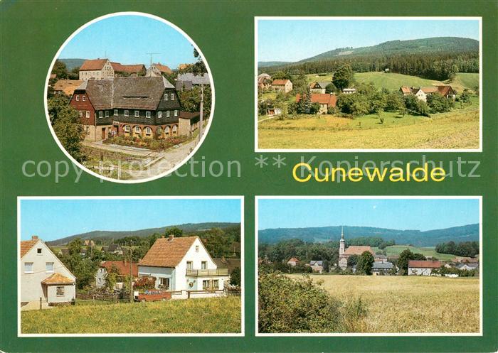 Cunewalde Teilansicht Czorneboh OT Klipphausen