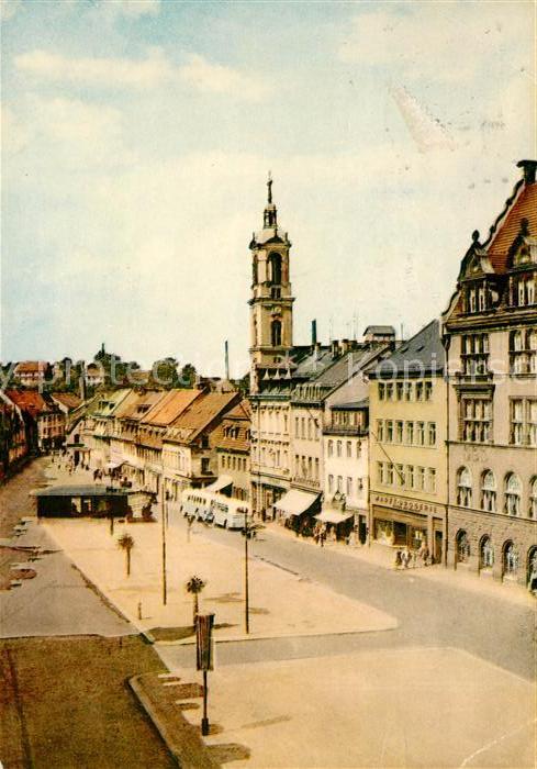 Werdau Sachsen Am Marktplatz