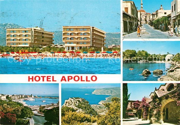 Faliraki Rhodos Hotel Apollo Teilansichten