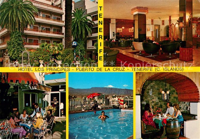 Puerto de la Cruz Hotel Los Principes Foyer Terrasse Schwimmbad