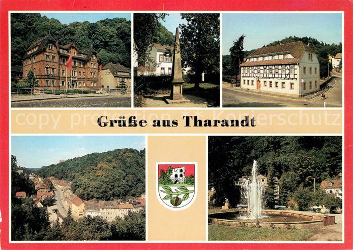 Tharandt Schloss Pillnitz Postsaeule Brunnen