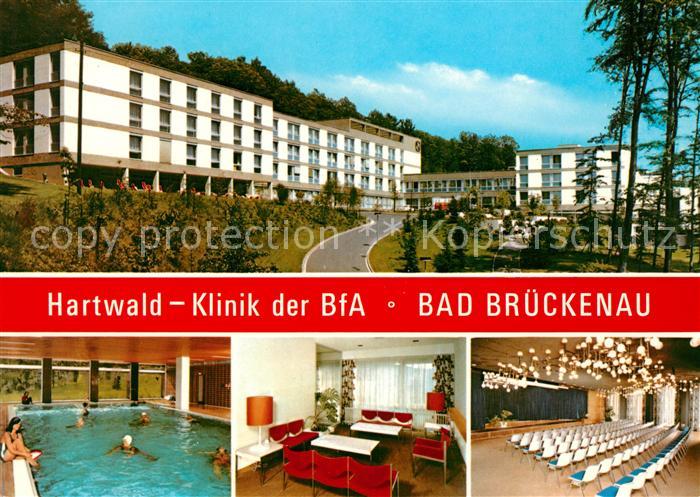 Bad Brueckenau Hartwald Klinik der BfA Hallenbad Zimmer Veranstaltungsraum