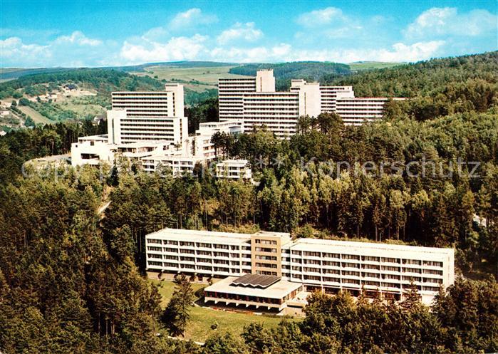 Bad Neustadt Rhoen Klinikum und Franken Sanatorium Fliegeraufnahme