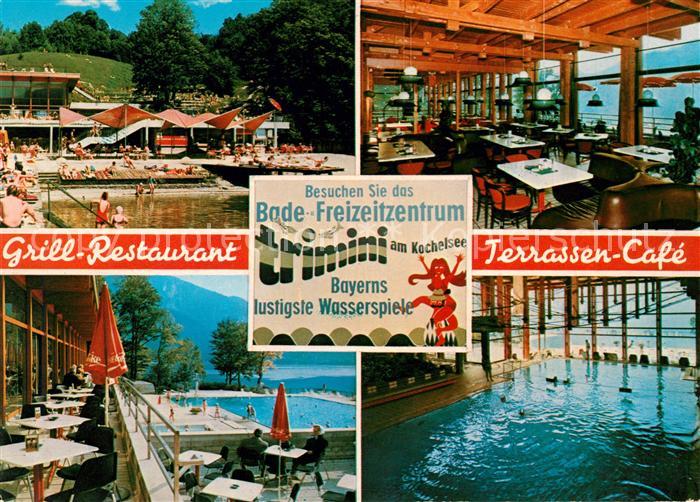 Trimini Kochelsee Grill Restaurant Bade Freizeitzentrum Trimini am Kochelsee Ter