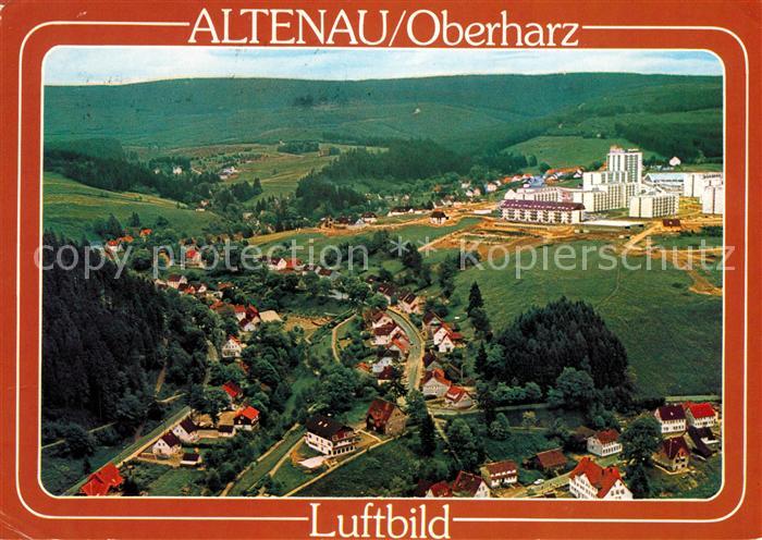 Altenau Harz mit Ferienpark Glockenberg Fliegeraufnahme