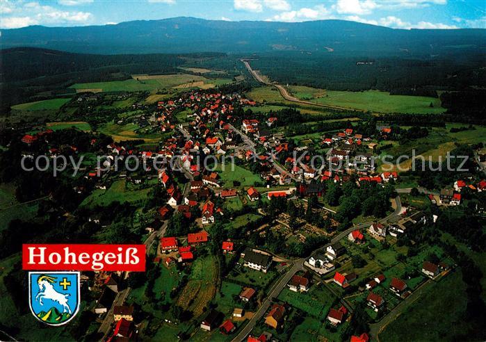 Braunlage Hohegeiss Fliegeraufnahme