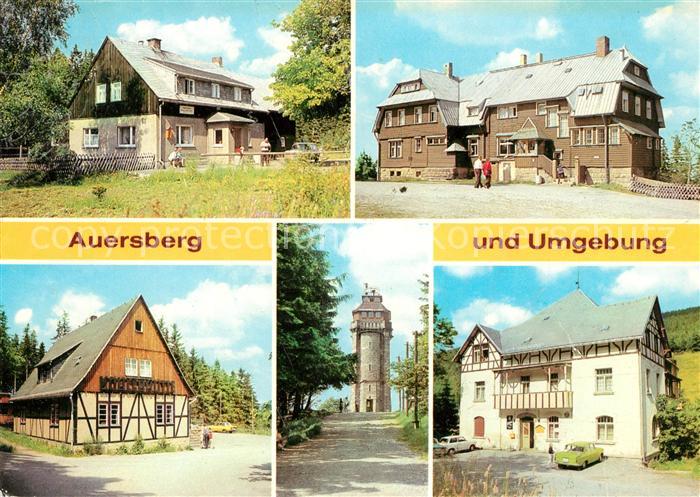Auersberg Wildenthal Gasthaus Sauschwemme Berghotel Auersberg Konsum Gaststaette