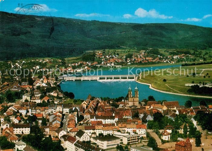 Saeckingen Rhein Fliegeraufnahme