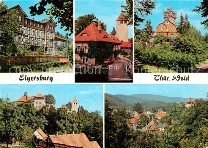 Elgersburg Reichsbahn Erholungsheim FDGB Erholungsheim Schloss Elgersburg Hohe W