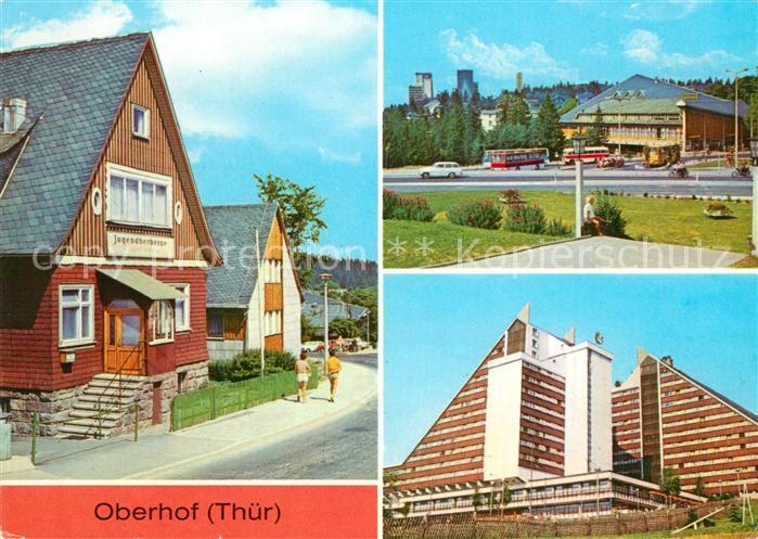 Oberhof Thueringen Jugendherberge Edgar Andre PdF Interhotel Panorama