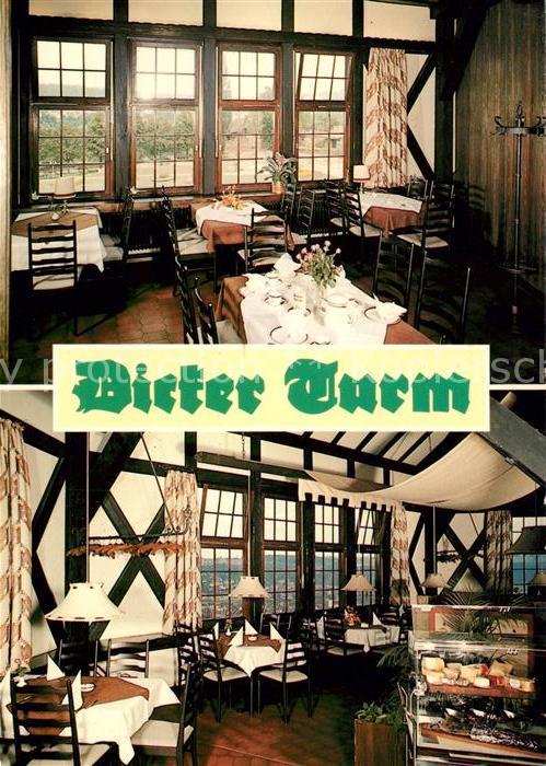 Esslingen Neckar Restaurant Dicker Turm mit Buergerstube und Burgschenke