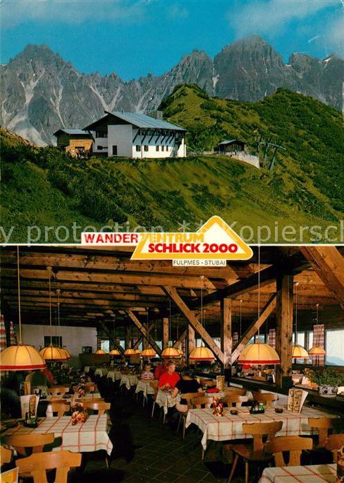 Fulpmes Tirol Wander Zentrum Schlick 2000 Panorama Restaurant Kreuzjoch