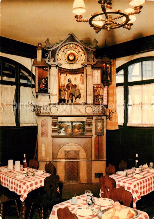 Strasbourg Alsace Orchestre Automatique au Restaurant Lohkaes