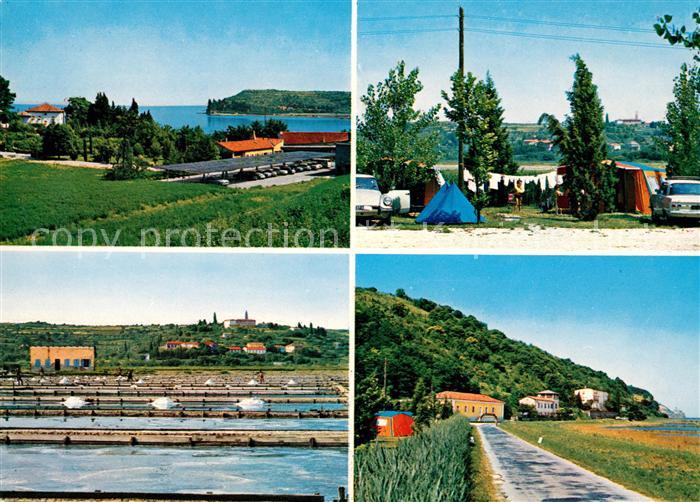 Strunjan Teilansichten Camping