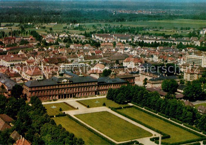 Rastatt Schloss Fliegeraufnahme