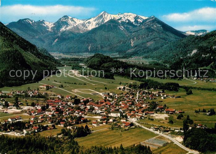Unterwoessen Fliegeraufnahme mit Geigelsteingruppe