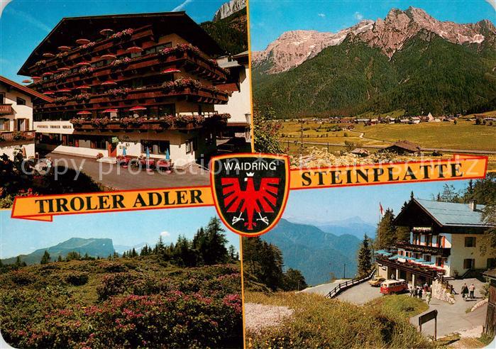 Waidring Tirol Sporthotel Tiroler Adler Alpengasthof Steinplatte Panorama