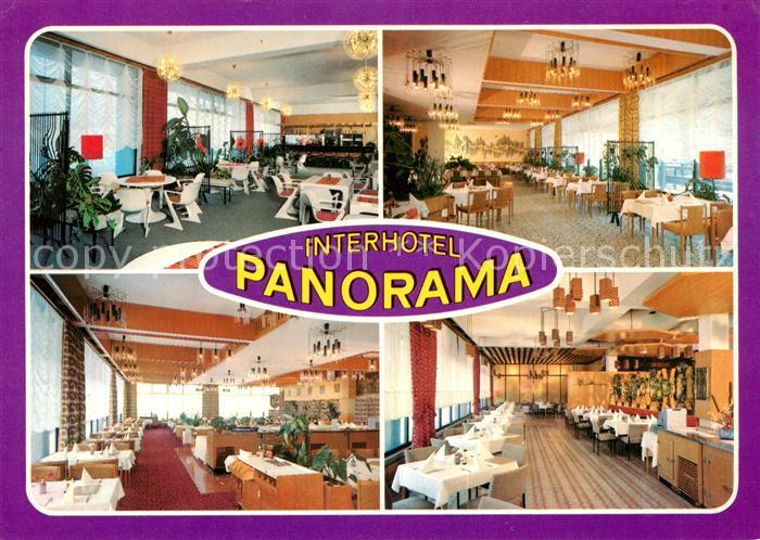 Oberhof Thueringen Interhotel Panorama Klubbar Restaurant Rennsteig und Thuering