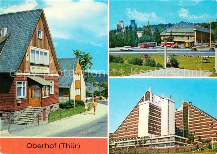 Oberhof Thueringen Jugendherberge Edgar Andre PdF Interhotel Panorama
