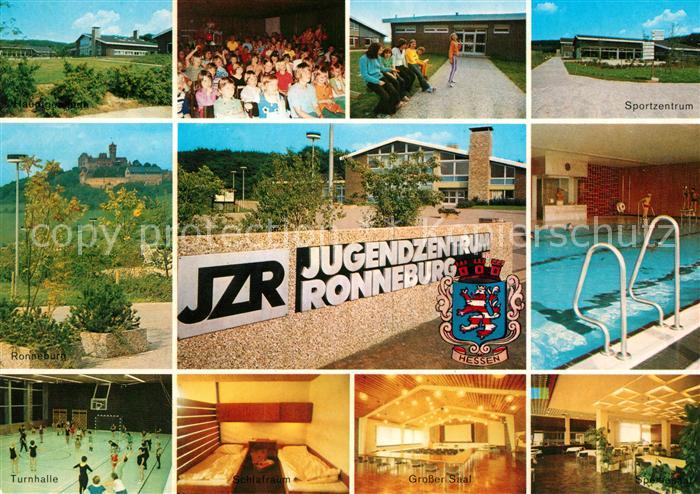 Ronneburg Hessen Jugendzentrum Ronneburg Sportzentrum Ronneburg Turnhalle Schlaf