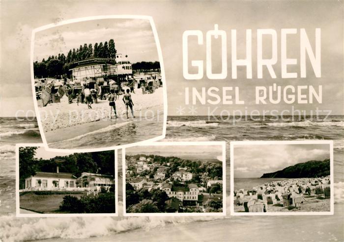 Goehren Ruegen Strand Strandkoerbe