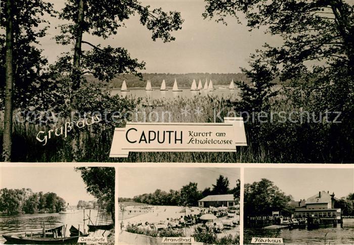 Caputh Schwielowsee Faehrhaus Strandbad