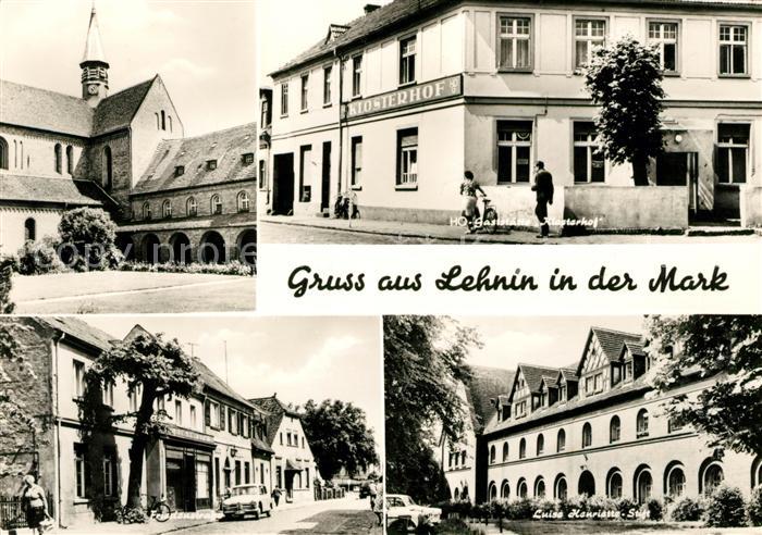 Lehnin HO Gastsstaette Klosterhof Kloster Luise Henriette Stift